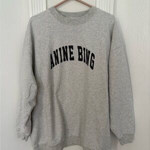 Anine Bing Gray Sweater